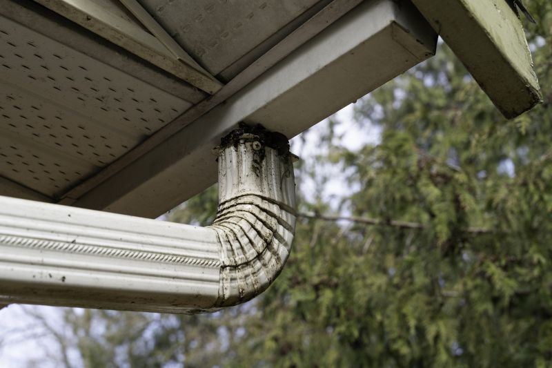 Gutter and Downspout Connection