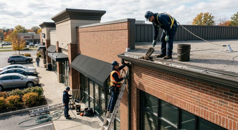 Industrial Gutter Cleaning in Roseville, CA